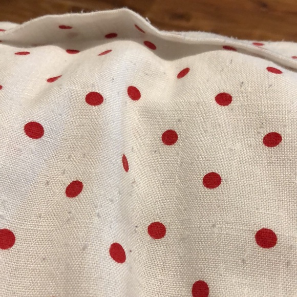 Last chance!! Vintage red and white polka dot dress by Toni Todd - Picture 12 of 12